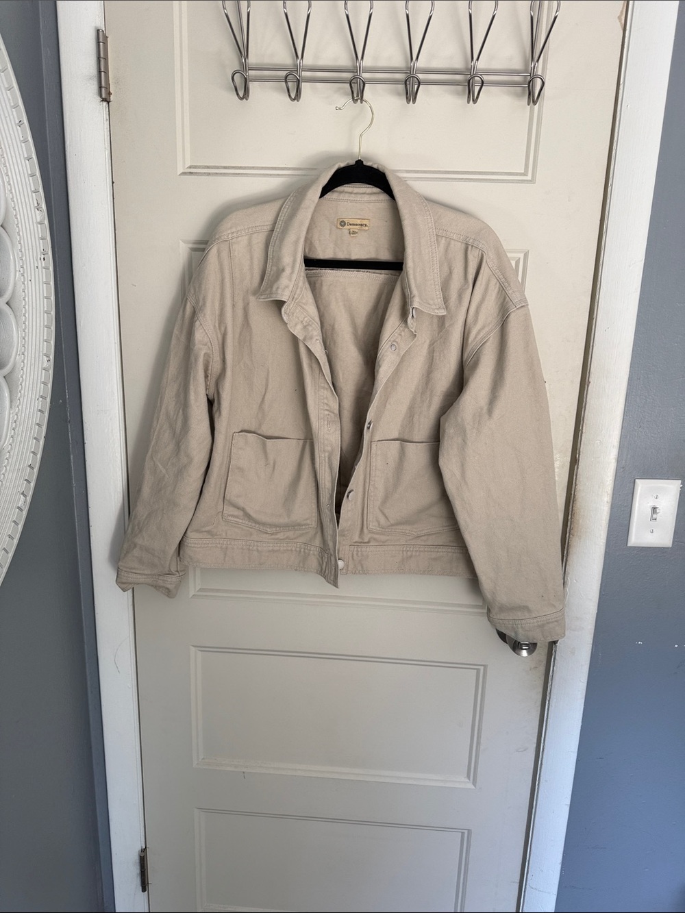 Democracy Cream Jean Jacket